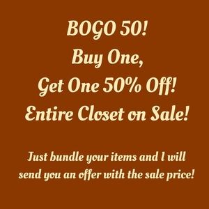 CLOSET CLEAR OUT! Amazing deals :)